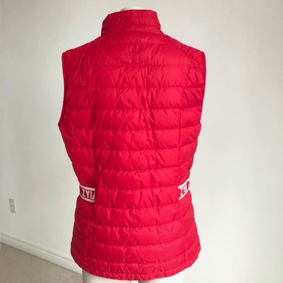 SALE 2 for $26 / 3 for $33 - Zyia Red Alpine Down Vest / Puffer Size Large - Picture 5 of 10